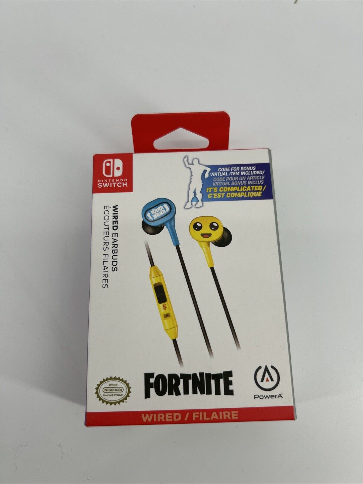 PowerA Wired Earbuds for Nintendo Switch (Peely)