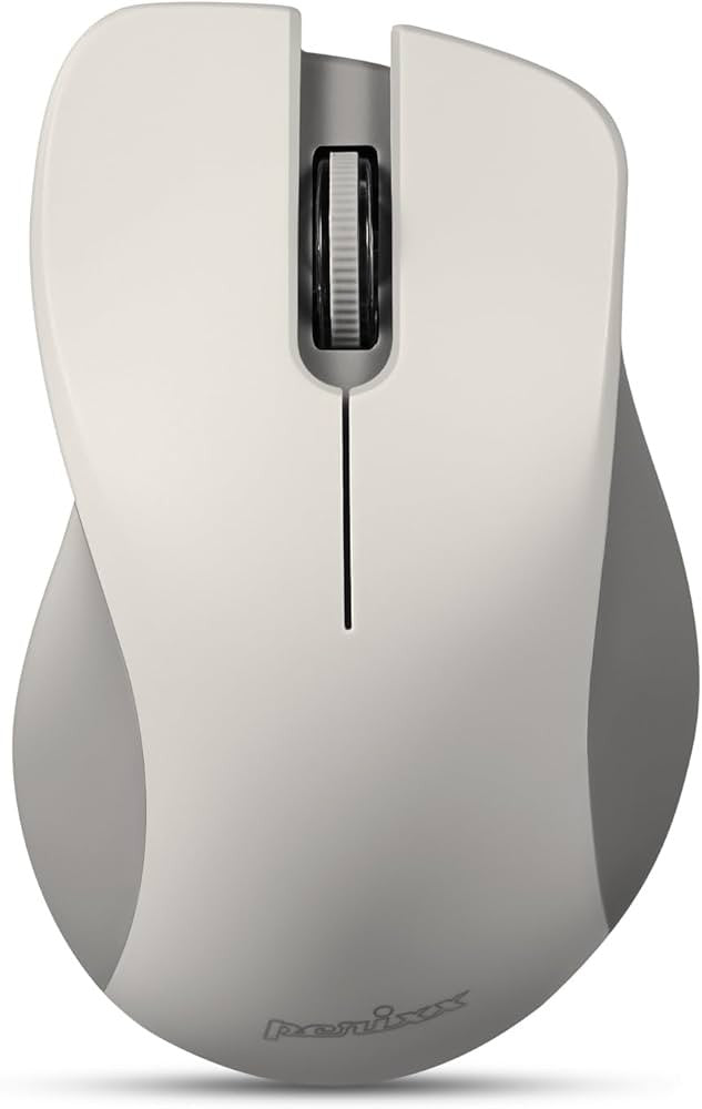 Perixx PERIMICE-621M Wireless Ergonomic Mouse - Silent Clicks, 2.4GHz USB