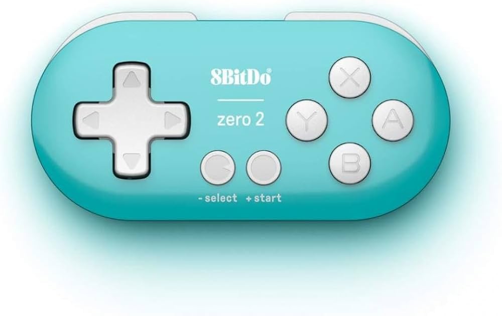 8Bitdo Zero 2 Bluetooth Gamepad Keychain Sized Mini Controller for Switch