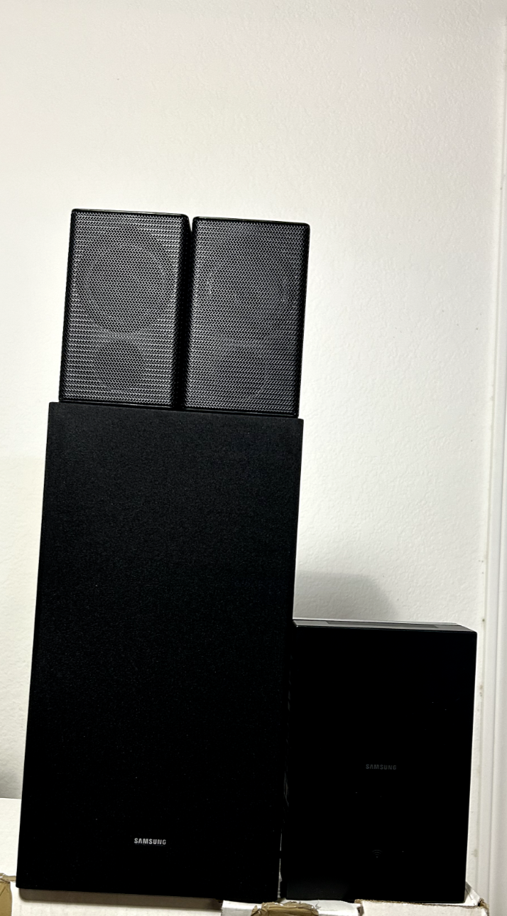 Samsung HW-B57C 4.1CH DTS Virtual:X Wireless Soundbar Rear Speaker Kit - Black