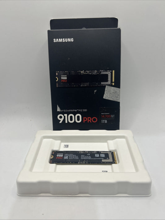 SAMSUNG SSD 9100 PRO 1TB, PCIe 5.0x4 M.2 2280, Seq. Read Speeds Up To 14,800MB/s