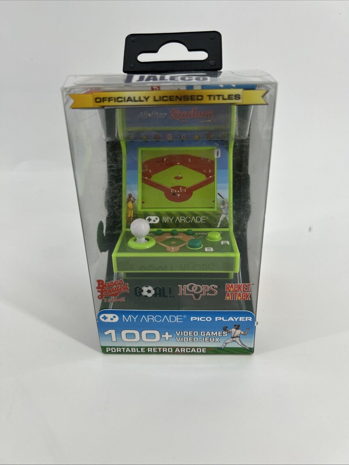 My Arcade All Star Stadium Pico Player Portable Tiny Arcade 107 Retro Games