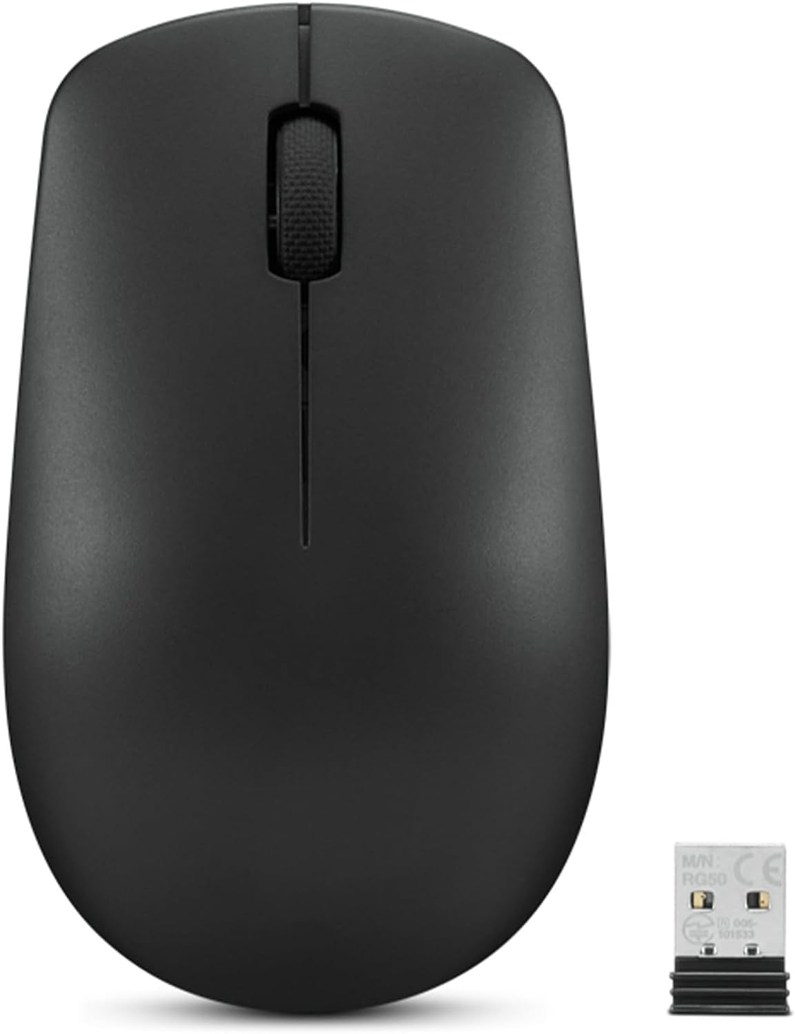 Lenovo 530 Wireless Mouse â€“ Full Size Computer Mouse for PC, Laptop