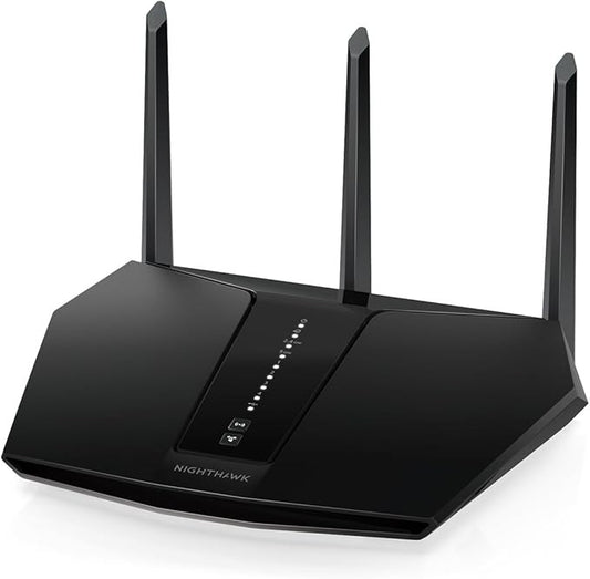 NETGEAR Nighthawk WiFi 6 Router (RAX30) - Security Features, 5-Stream Dual-Band