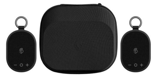 Skullcandy Kilo Wireless Waterproof Bluetooth Speaker with Case Bundle, 2-pack