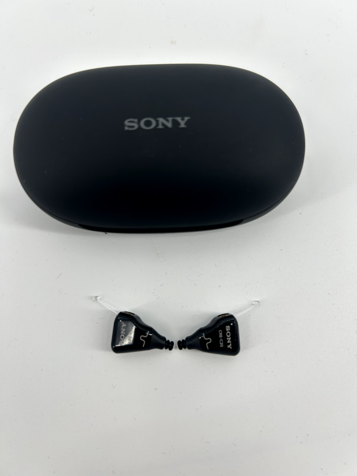 Sony CRE-C20 Self-Fitting OTC Hearing Aids - Device and Case Only