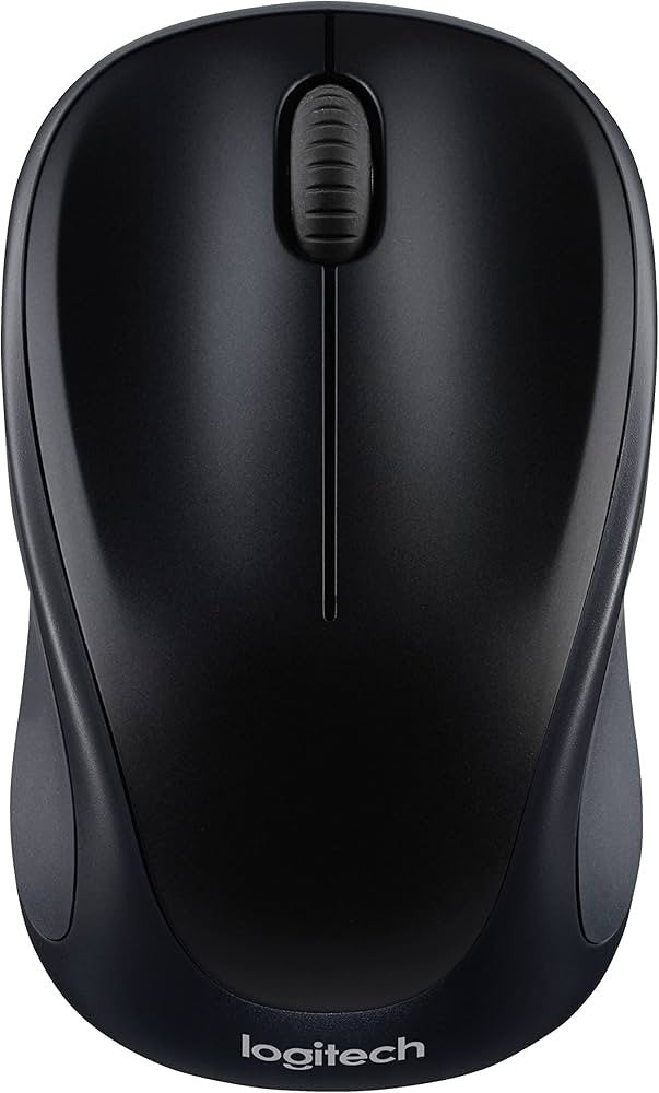Logitech M317 Wireless Mouse, 2.4 GHz with USB Receiver, 1000 DPI Optical