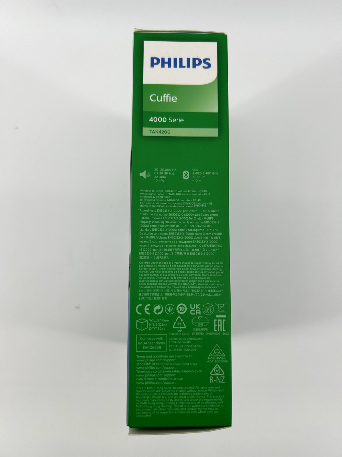 PHILIPS K4206B Kids Wireless On-Ear Headphones-BT-Wired-Parental app control