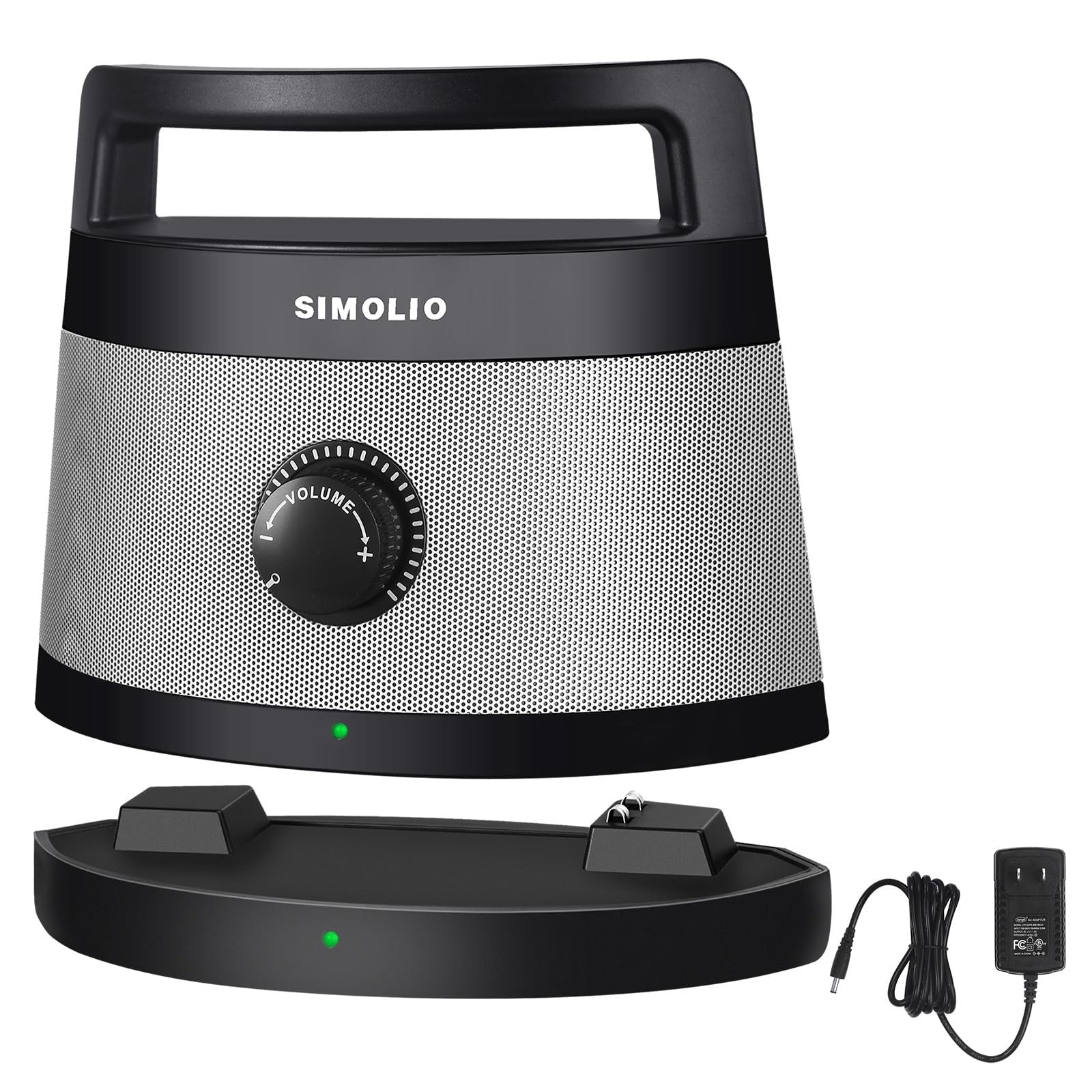 SIMOLIO TV Speakers for Hard of Hearing, Portable, Assistive, Clarifying Dialog