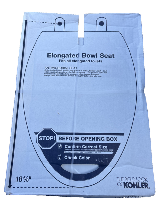 Kohler - Elongated - Toilet Seat - REC35819-A-0 - 18 5/8" x 14 3/16"- White
