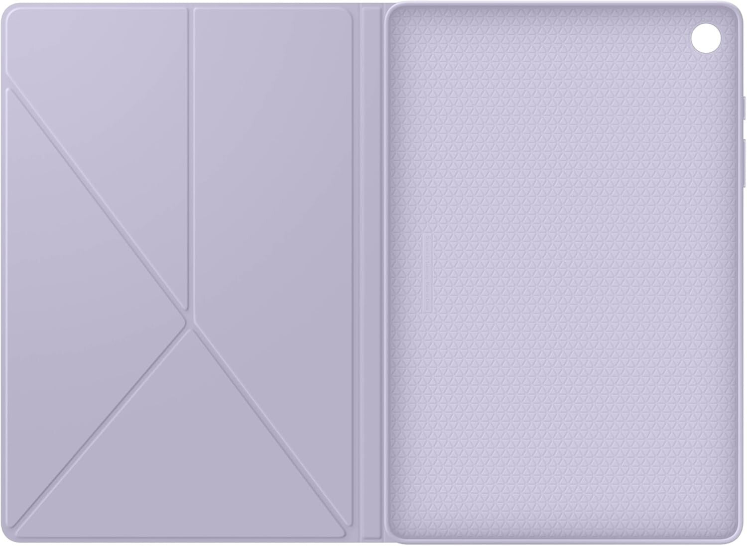 Samsung Galaxy Tab A9+ Bookcover - White/Lilac