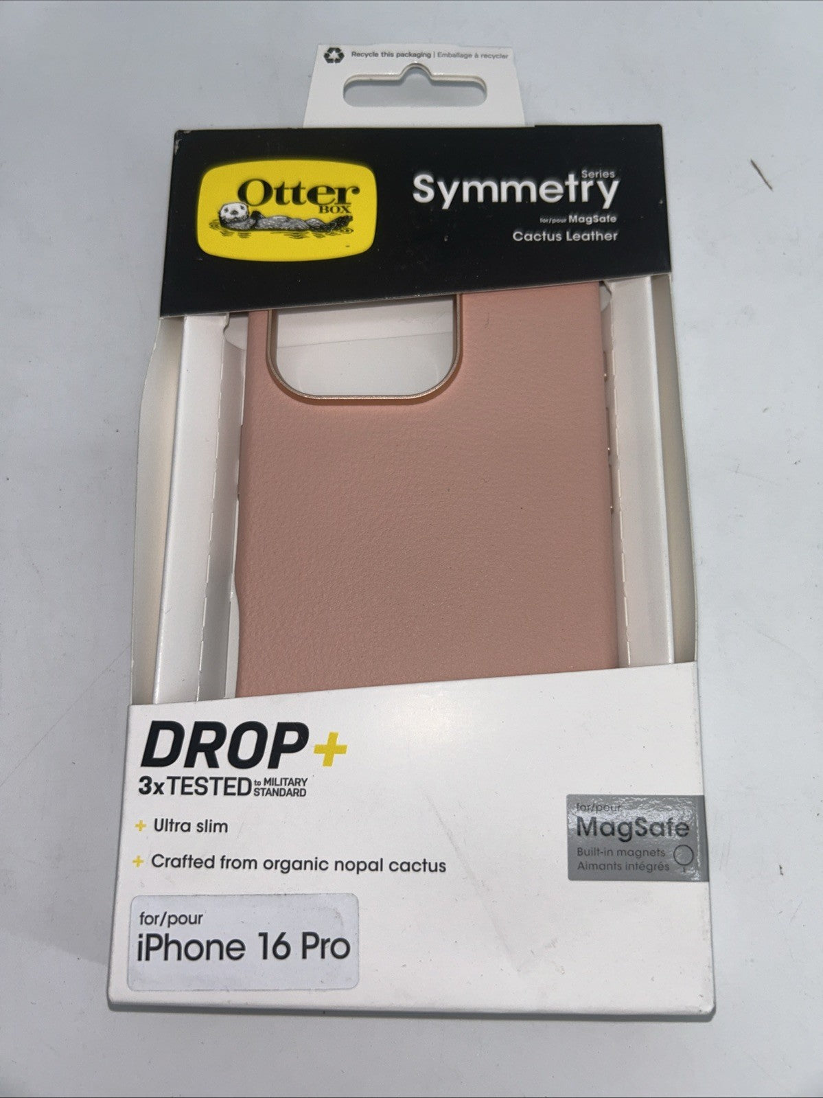 OtterBox Apple iPhone 16 Pro Symmetry Cactus Leather Series Case with MagSafe