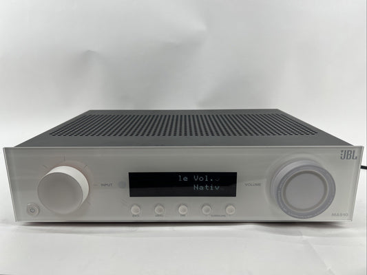 JBL MA510 5.2-Channel 8K Receiver (White) - No Power Cord - See Description
