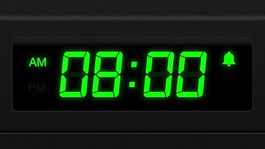 Insignia Digital AM/FM Dual Alarm Clock with 4-Level Dimmer, Black