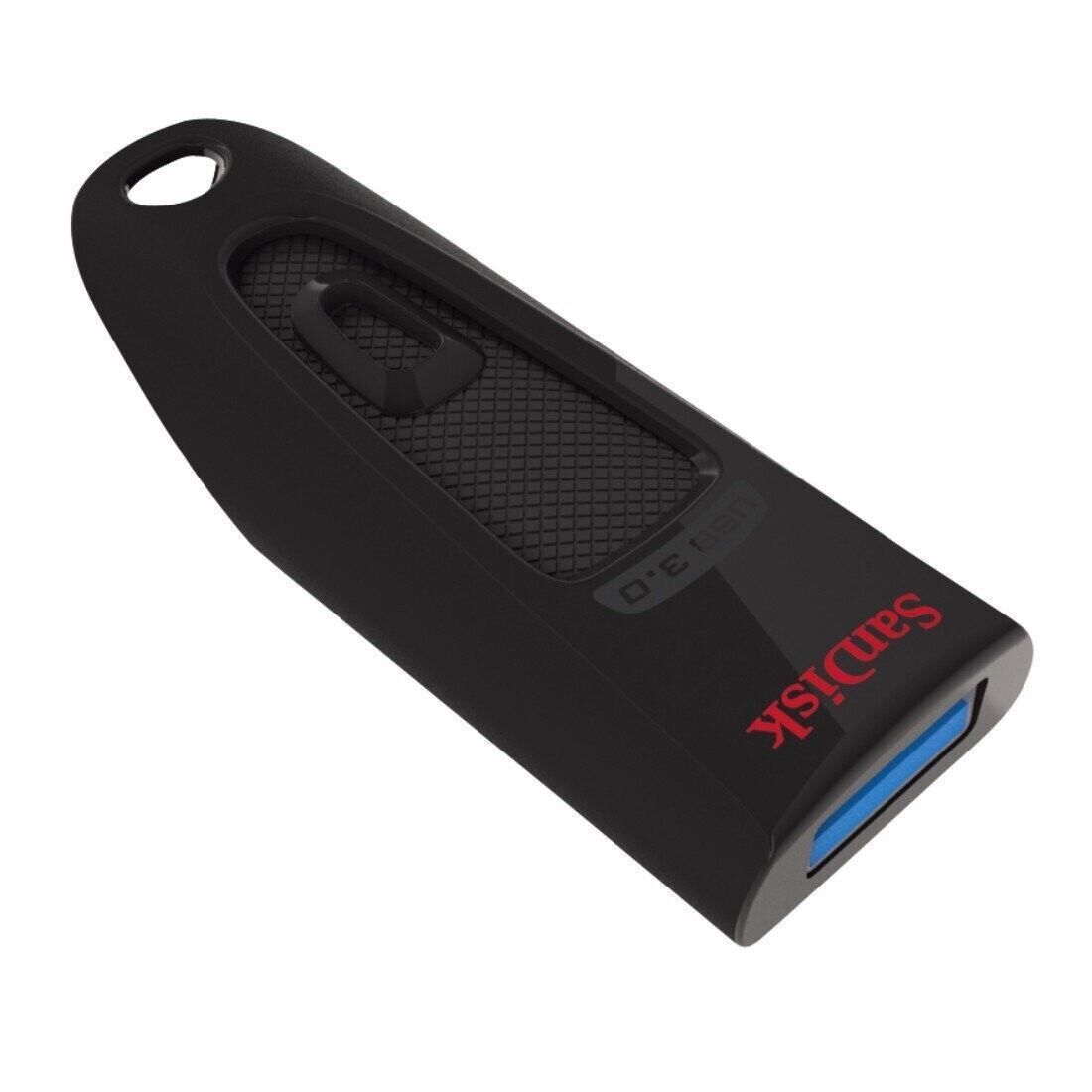 SanDisk Ultra 16GB USB 3.0 Flash Drive - Black (SDCZ48-016G-AC25T - 3 Pack