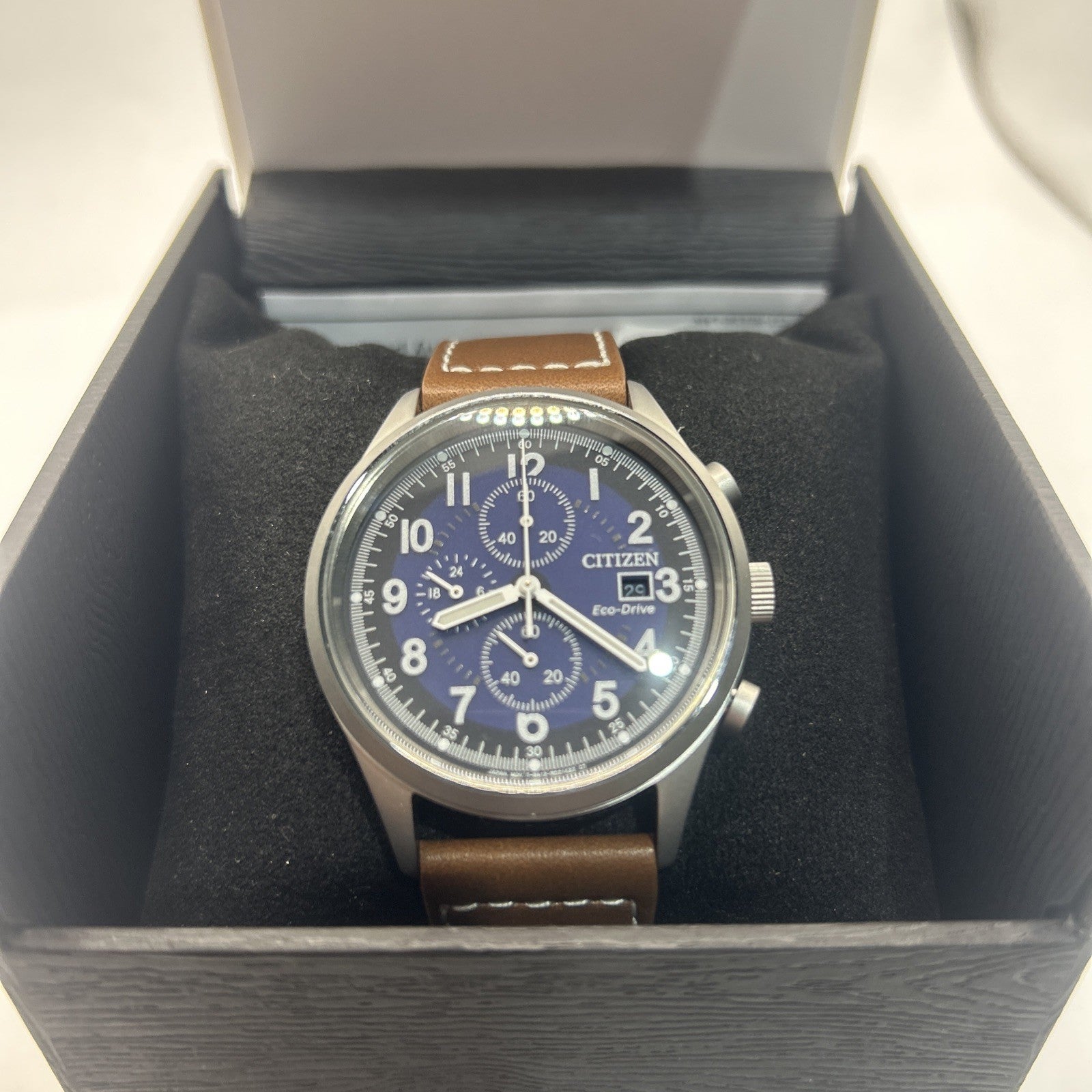 Citizen Eco-Drive Chandler Blue Men's Watch - CA062105L