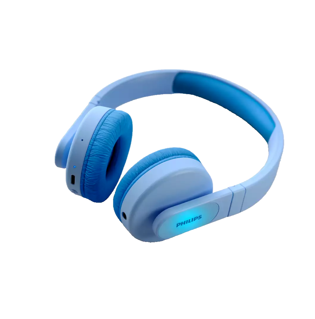 PHILIPS K4206B - Kids Wireless On-Ear Headphones-BT-Wired-Parental App Control
