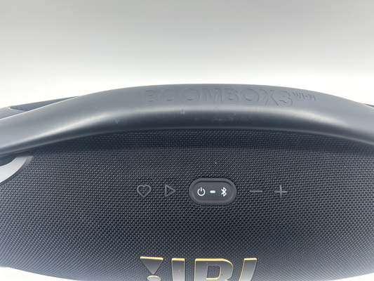JBL Boombox 3 Portable Bluetooth Speaker - Black - Rechargeable - Used - 2
