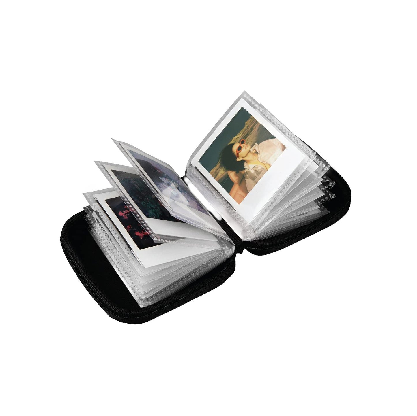 Polaroid Go Pocket Photo Album - Black - For Polaroid Go Format Photos - Display