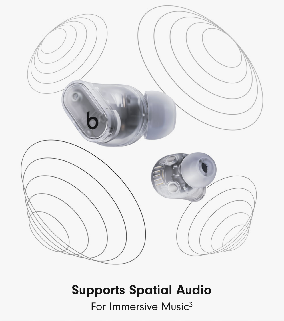 Beats by Dr. Dre - Beats Studio Buds+ True Wireless Noise Cancelling Transparent