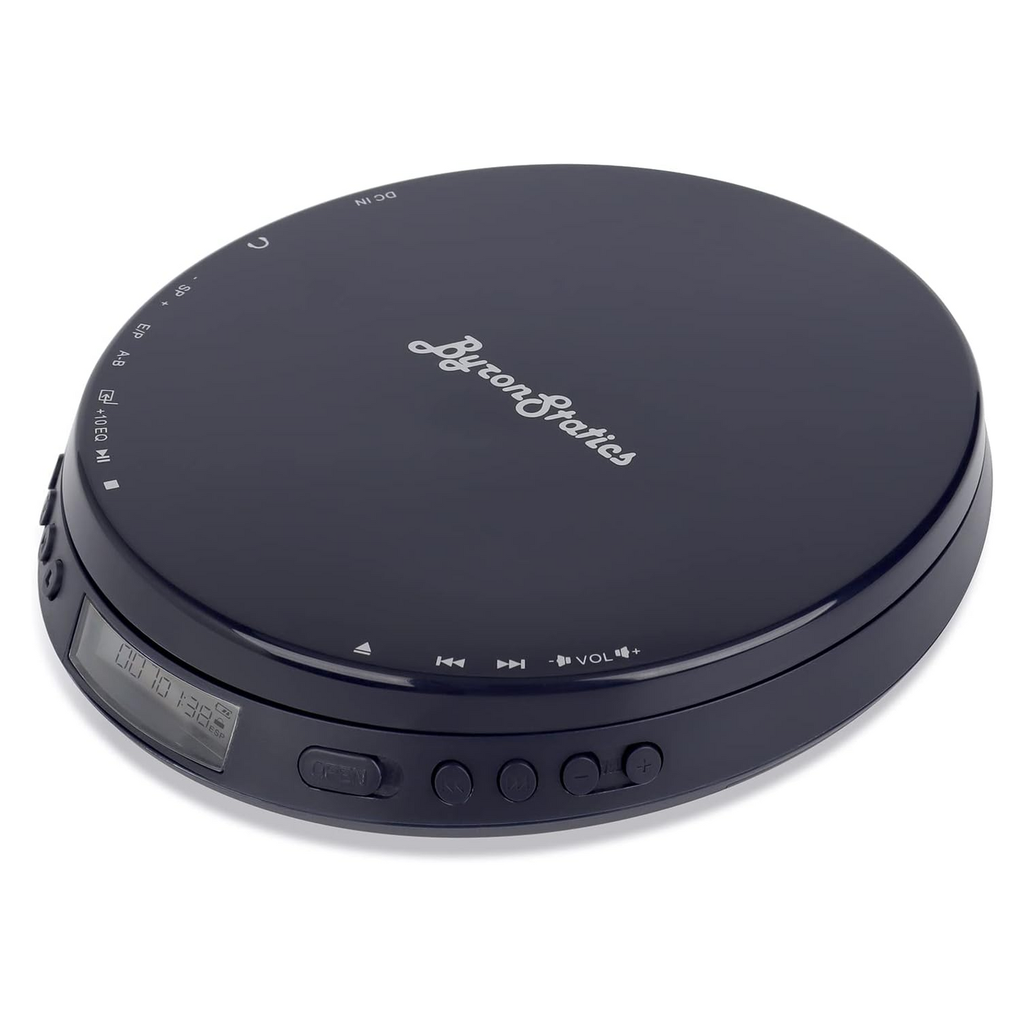ByronStatics Portable CD Player, Personal Compact Disc Player with Anti-Skip