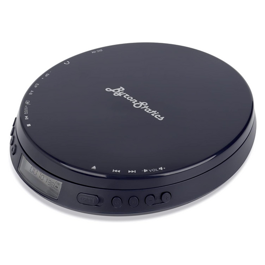 ByronStatics Portable CD Player, Personal Compact Disc Player with Anti-Skip