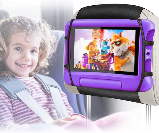 Lpoake Upgraded Car Headrest Mount Holder, Tablet Holder for Car Back Seat
