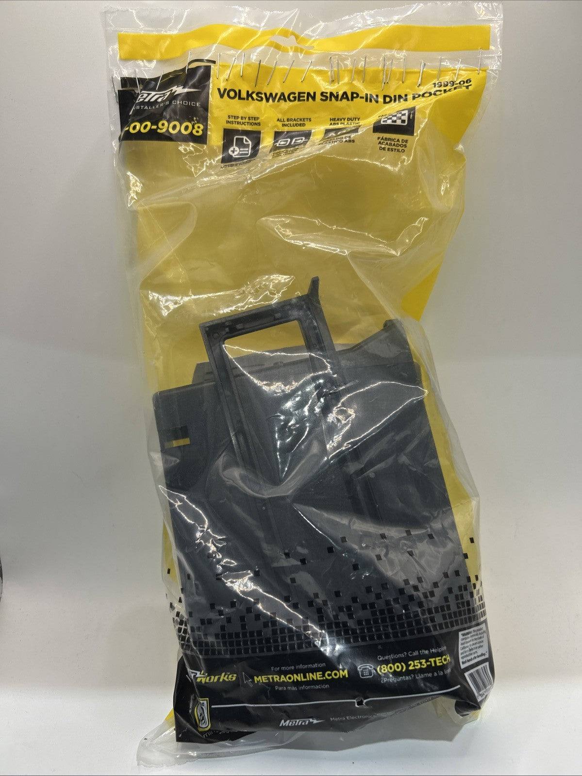 Metra 88-00-9008 1999-2006 Volkswagen VW Radio Car Stereo Replacement Pocket