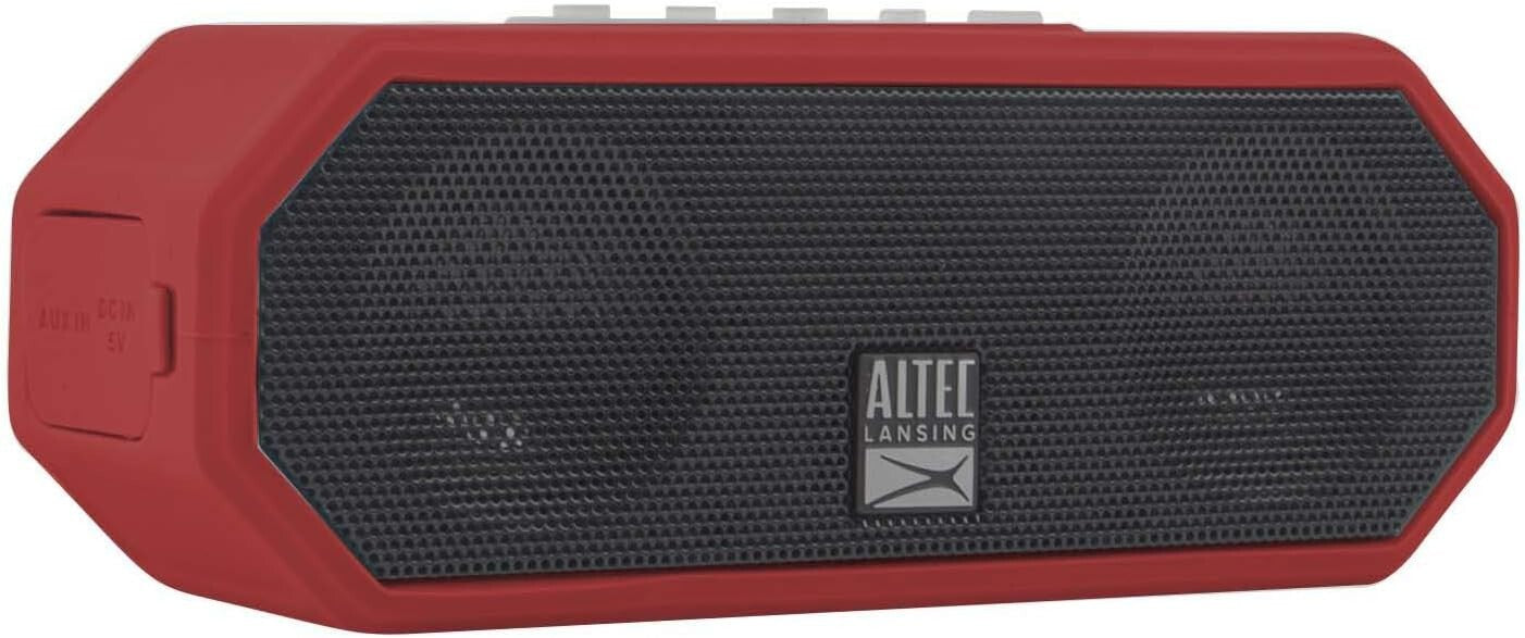 Altec Lansing Jacket H2O 4 Rugged Portable Waterproof Bluetooth Speaker