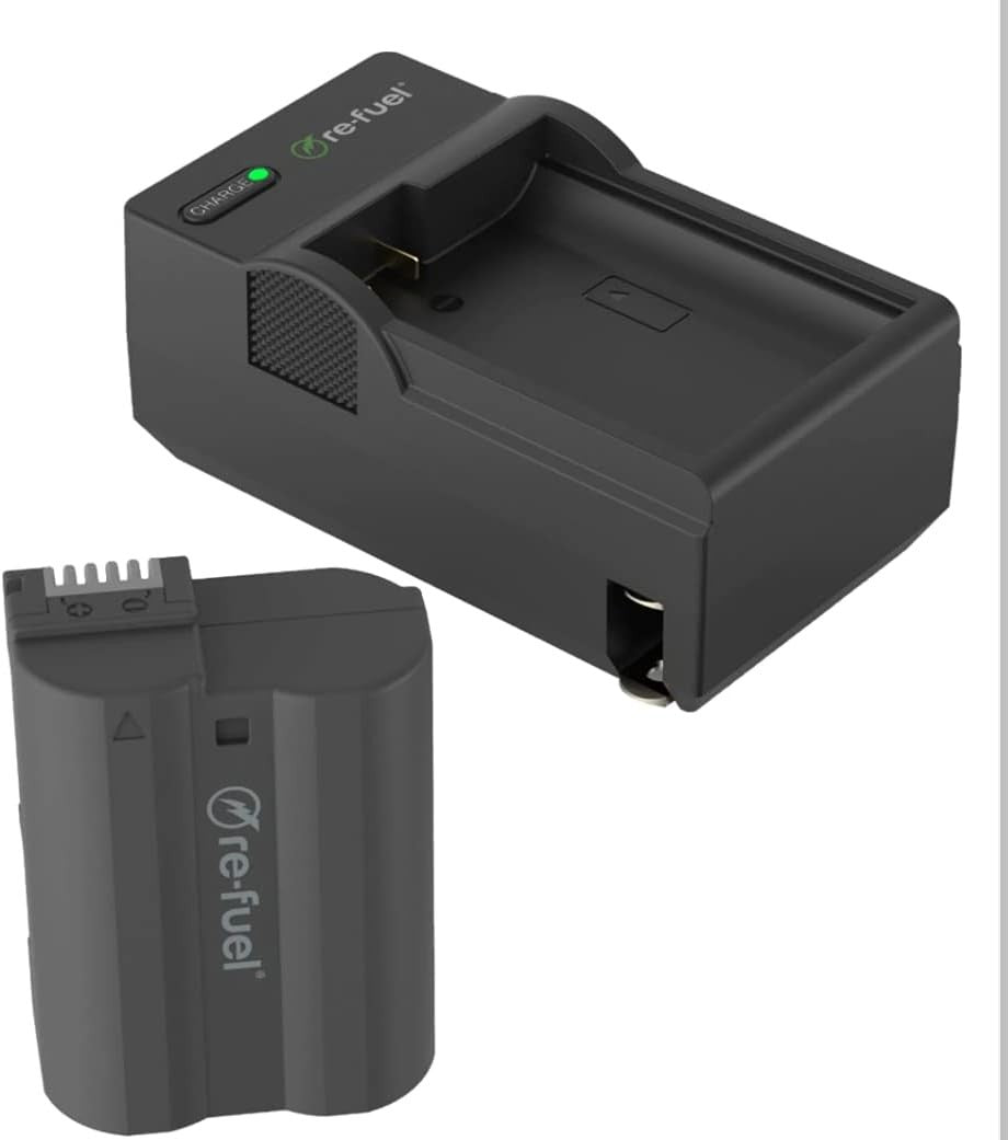 Digipower - EN-EL15 Digital Camera Battery & Charger kit, Replacement for Nikon