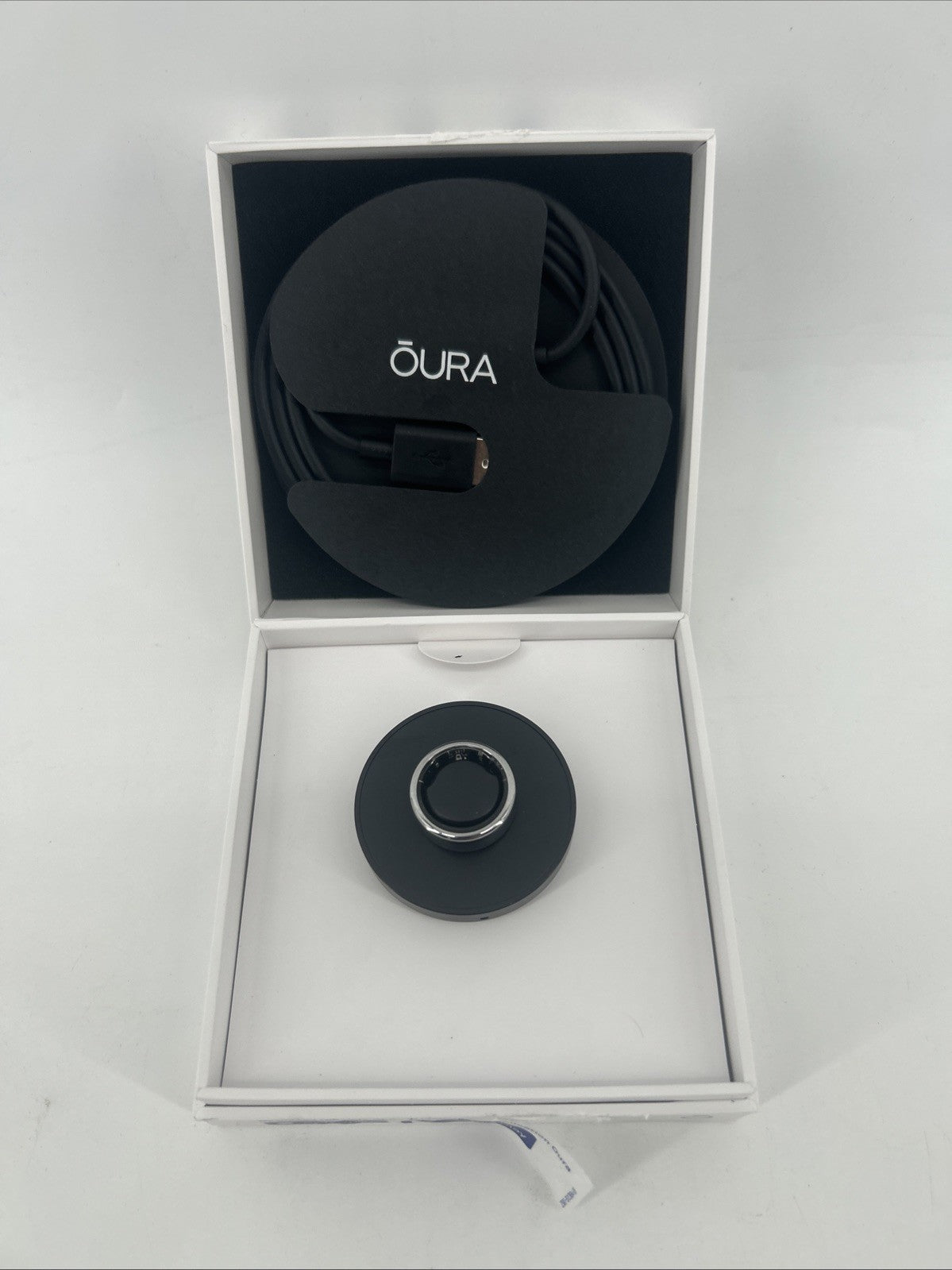 Oura Ring Gen 3 Horizon Silver Size 6 Smart Ring