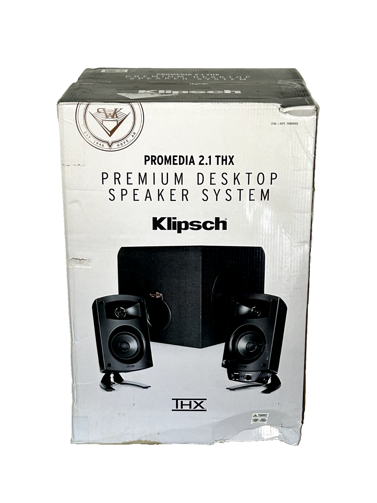 Klipsch Pro Media 2.1 THX Speakers - Black - Computer Speakers