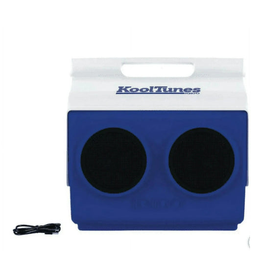 Igloo KoolTunes Bluetooth Speaker Cooler Playmate Blue - See Description
