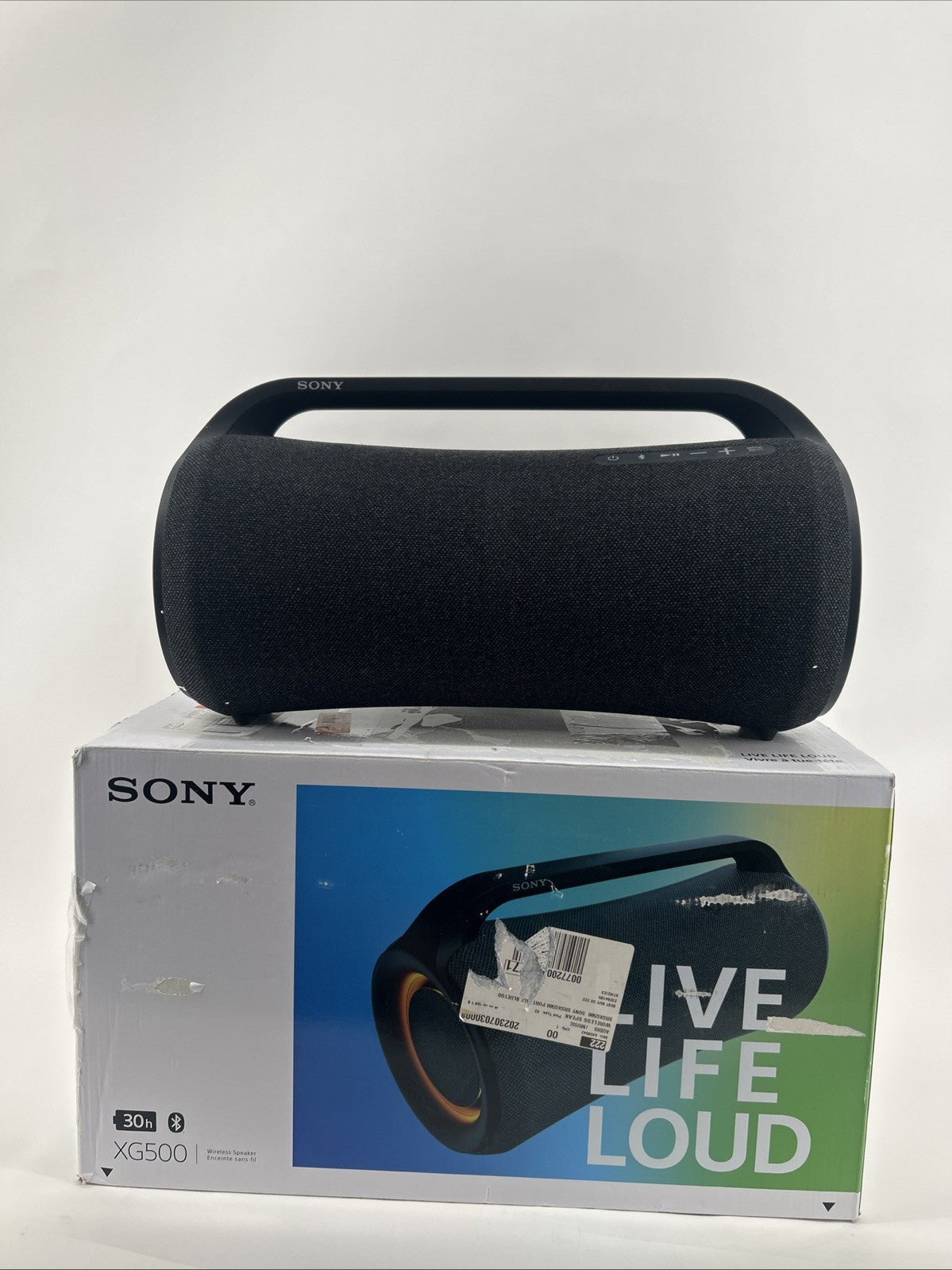 Sony SRS-XG500 Portable Speaker - No Charger Included - See Description