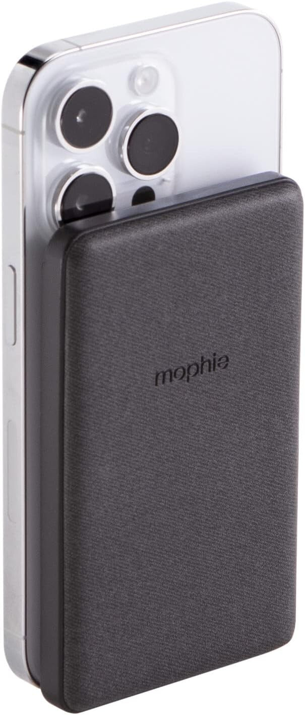 mophie 5000mAh Power Bank Snap + Juice Pack Mini Portable Magnetic Phone Charger