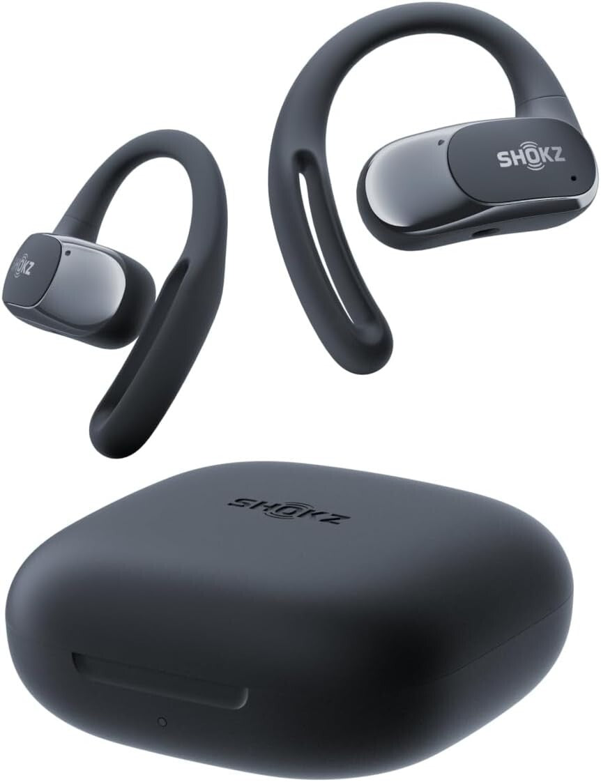 Shokz OpenFit Air True Wireless Bluetooth Headphones - Black (T511-ST-BK-US)