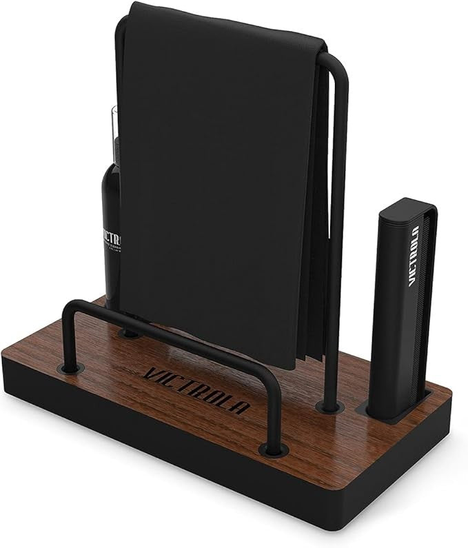 Victrola 'The Kit' - A Vinyl Record Cleaning Kit, Doubles as a Record Stand