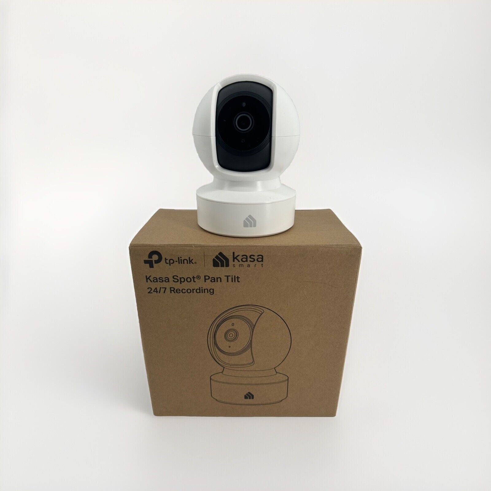 Kasa Indoor Pan/Tilt Smart Security Camera, 1080p HD Dog Camera 2.4GHz . R