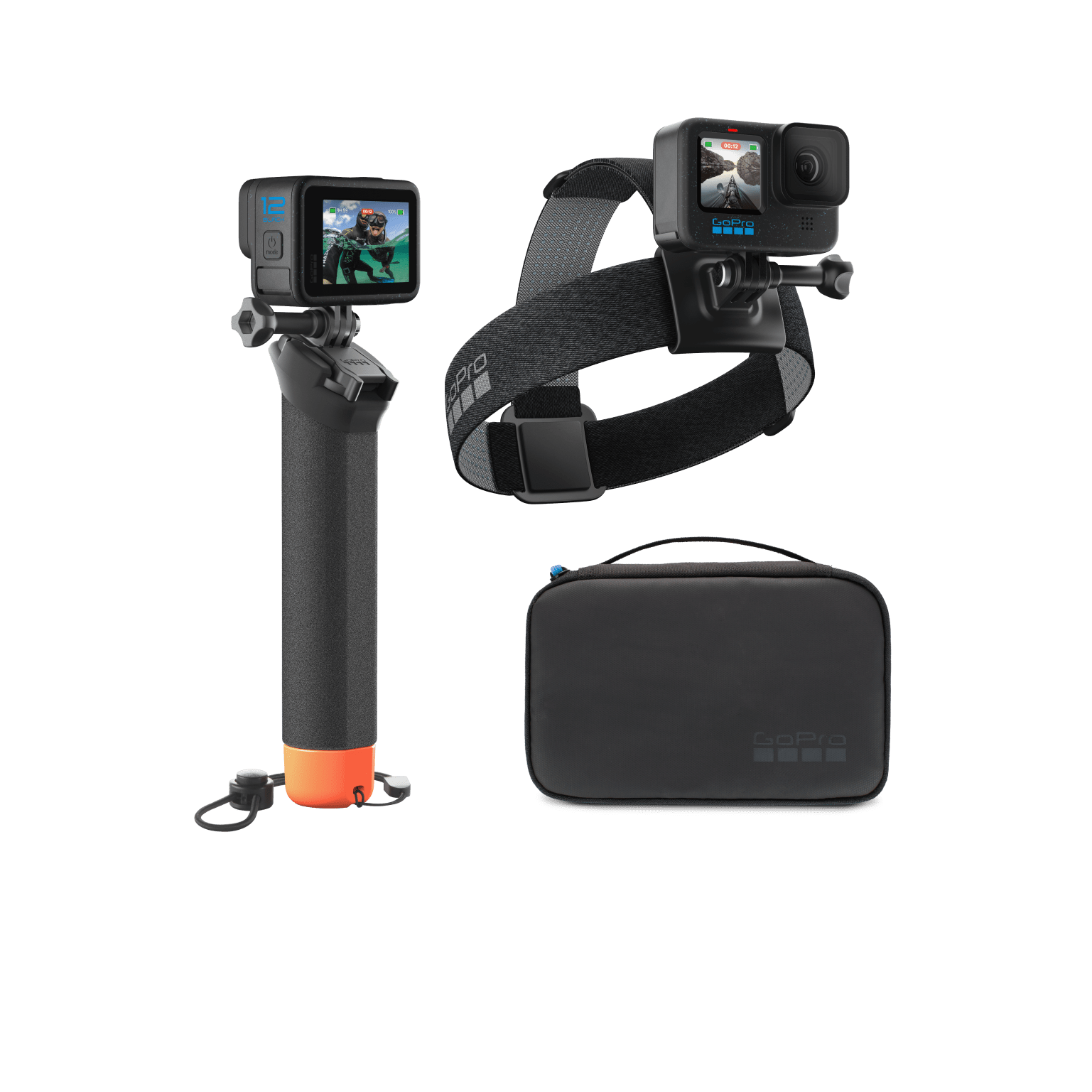 GoPro Adventure Kit Compatible for All GoPro Cameras