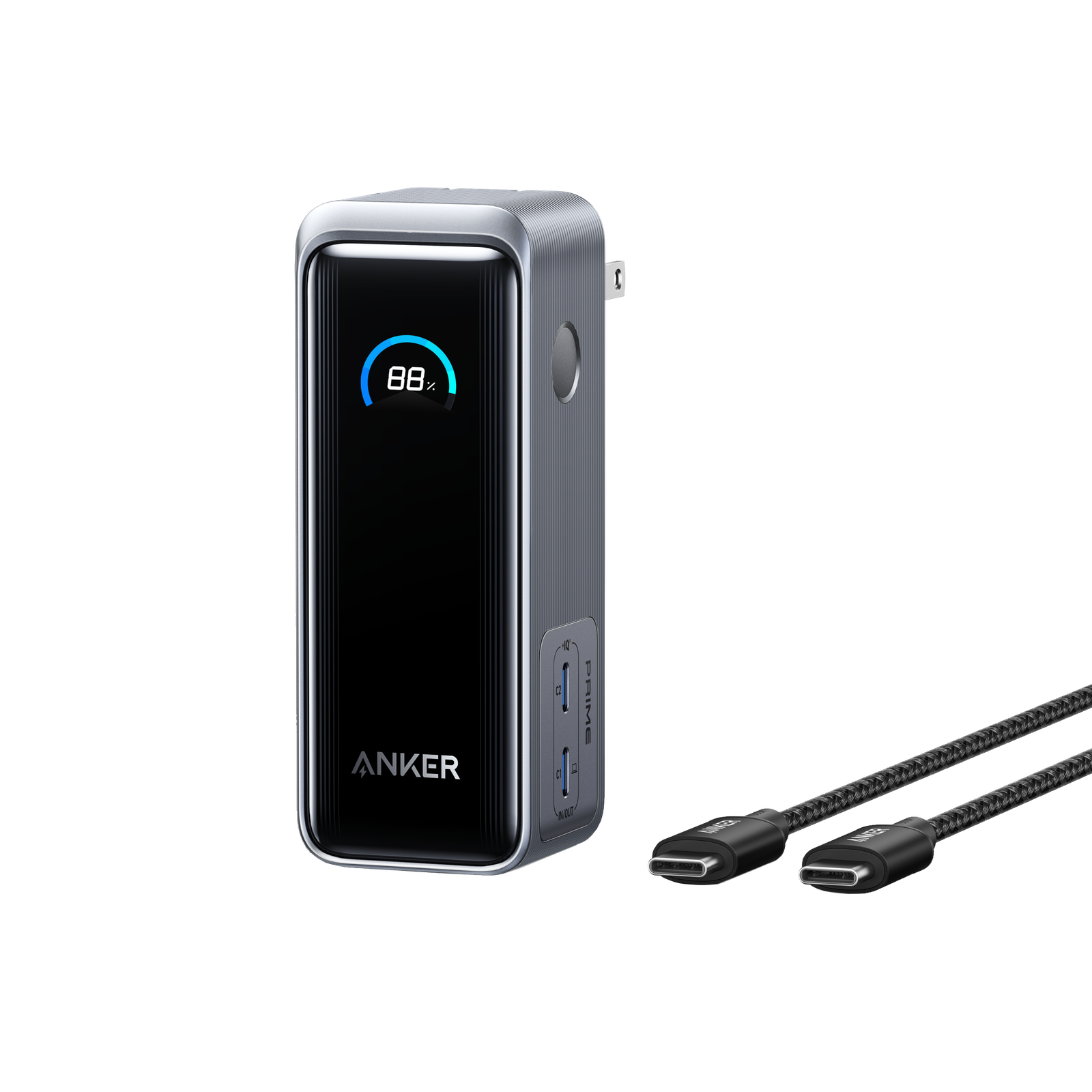 Anker 9600mAh 65W Prime Power Bank Fusion - Black