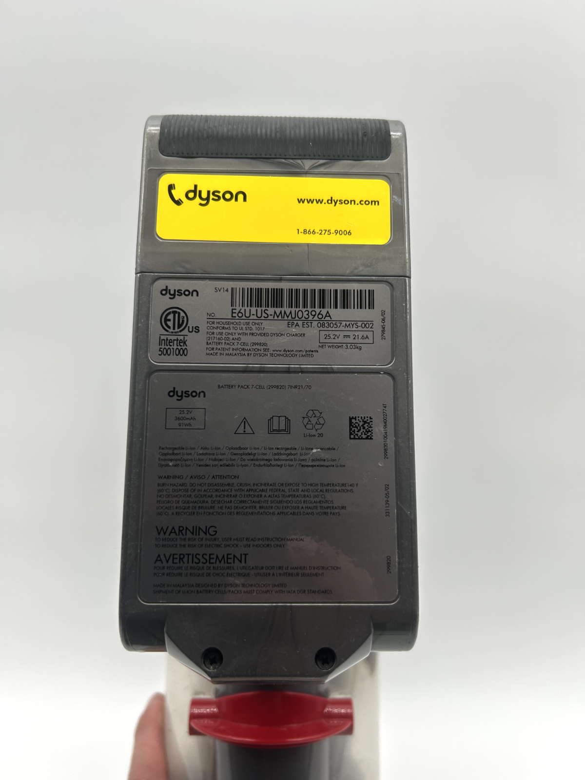 Authentic Dyson V11 Animal Vacuum Main Body Cyclone Assembly - FOR PARTS-1