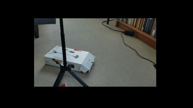 Joby GripTight Pro Telepod Tripod & Grip for Smartphone Go Pro Black