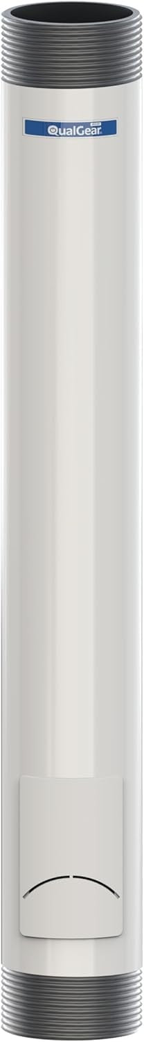 QualGear QG-PRO-PM-1FT-W Pro-AV 1.5" Npt Threaded Pipe, 1' Length Projector