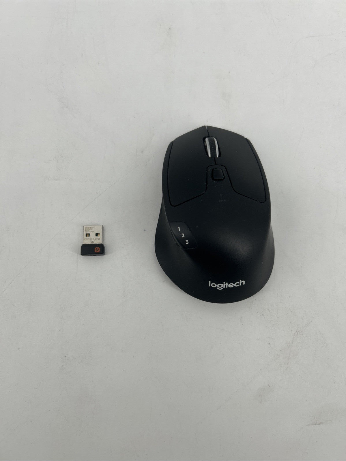 Logitech M720 Triathlon Precision Pro Wireless Mouse - Used - Good Cosmetic