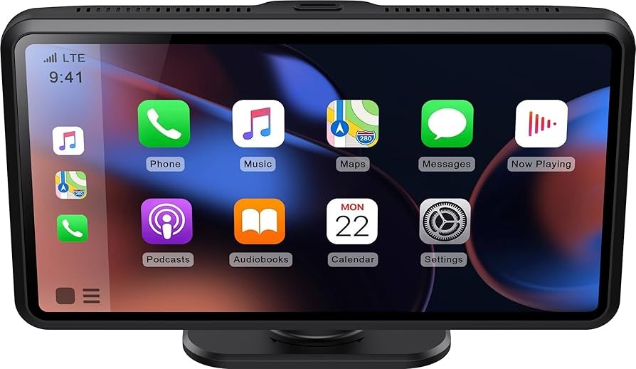 Miroir Drivvplay - Portable Wireless Carplay and Android Auto Display
