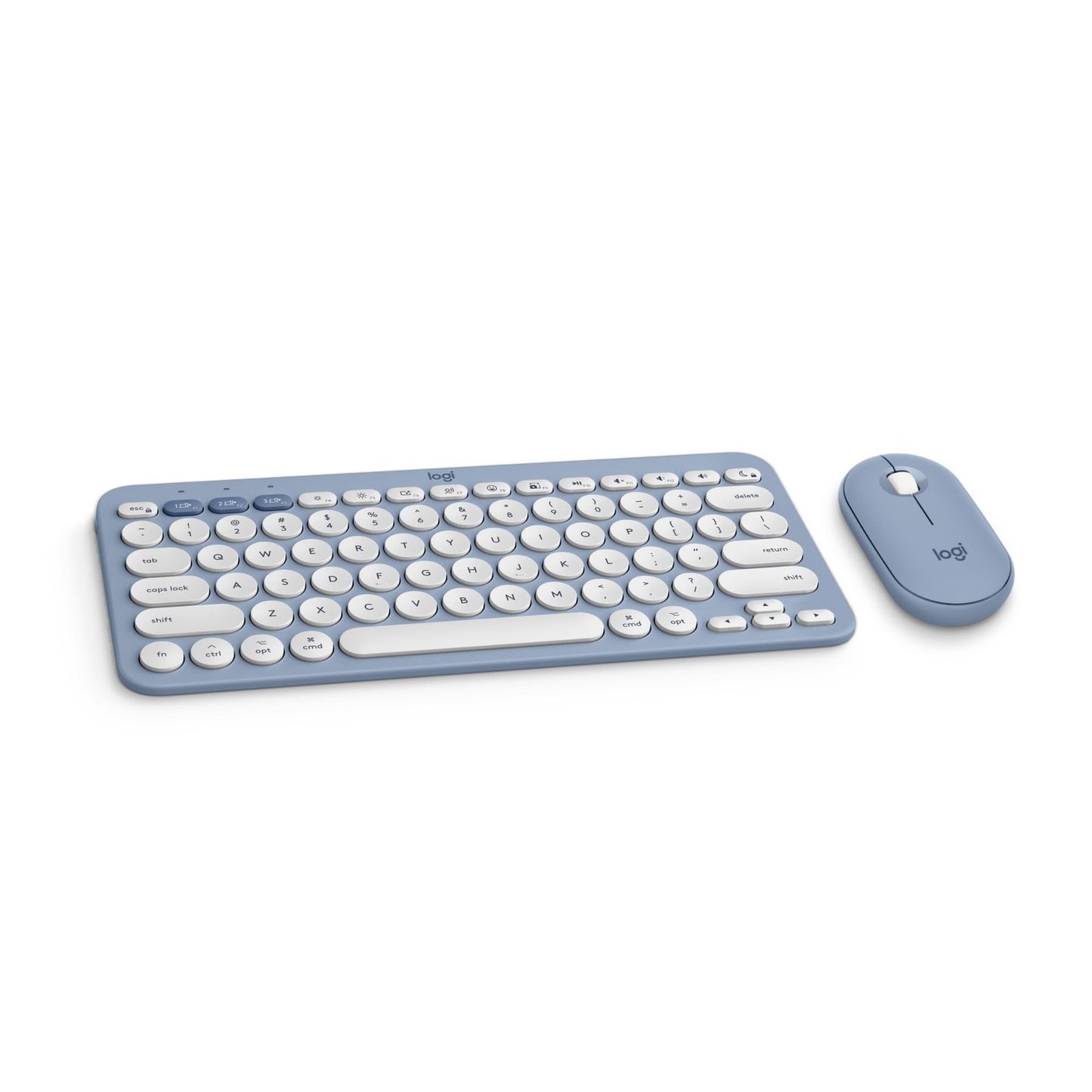 Logitech Pebble 2 Combo for Mac (Wireless Keyboard and Mouse) - Off-White