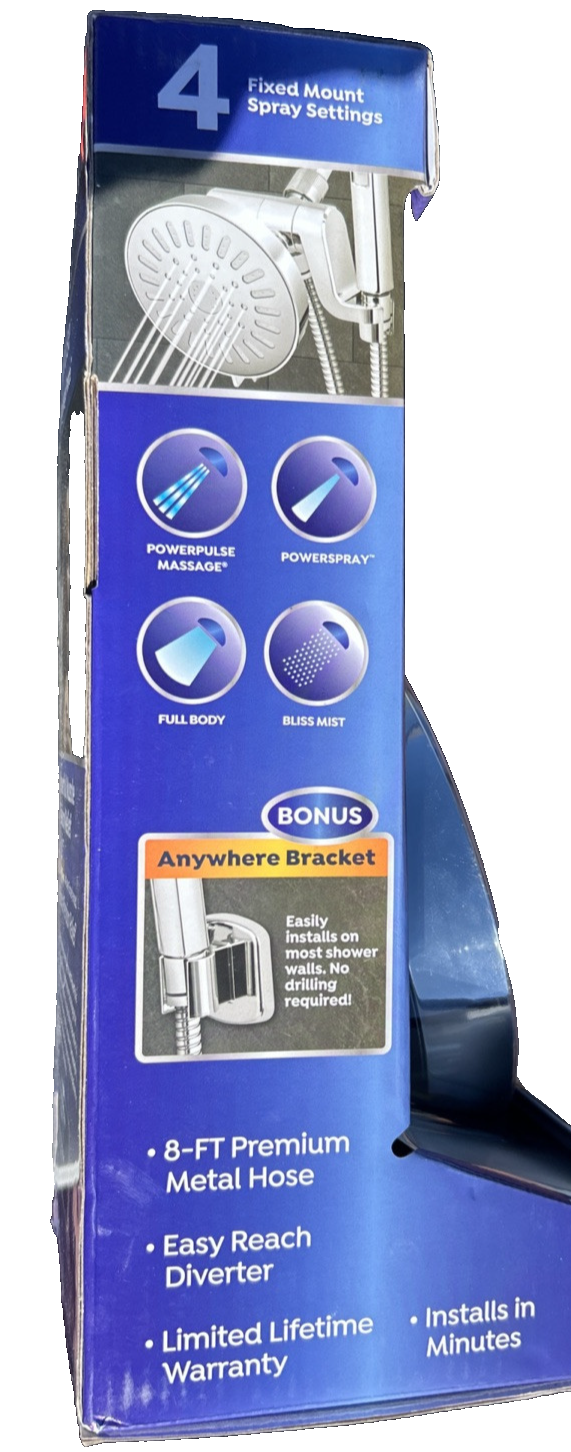 Waterpik Body Wand Spa System with Power Comb Plus Power Pulse Force