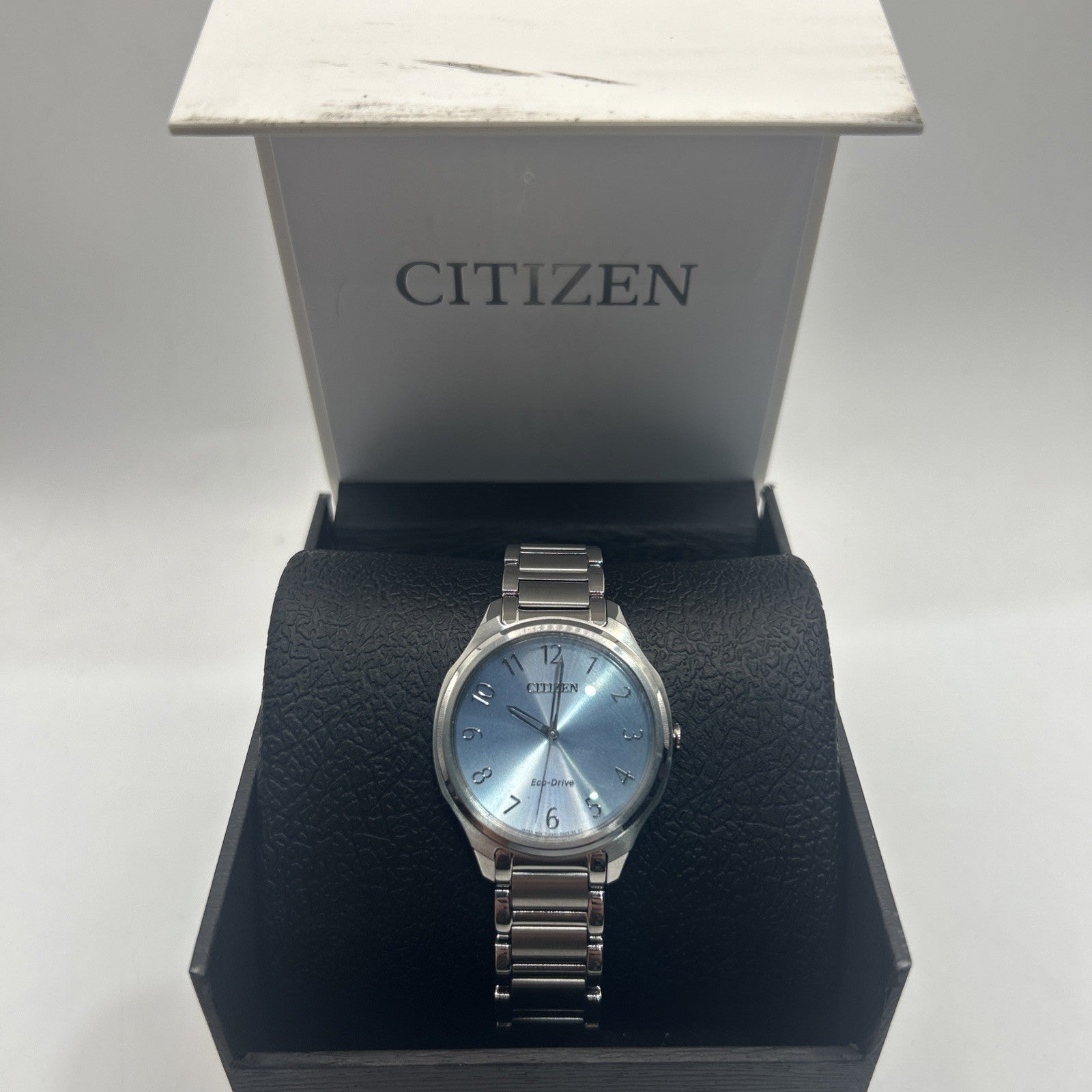 Citizen 35mm Silver Stainless Steel Case with Silver Stainless Steel Strap...