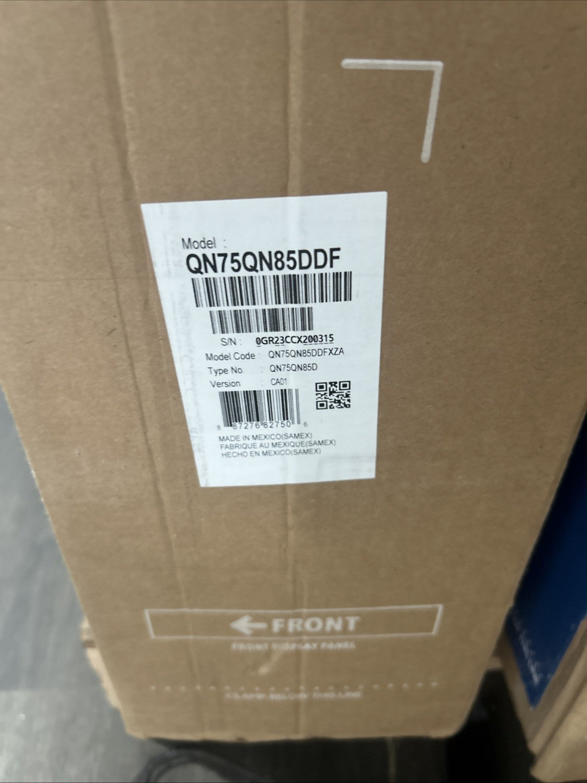 Samsung QN85DD 75" NEO QLED TV