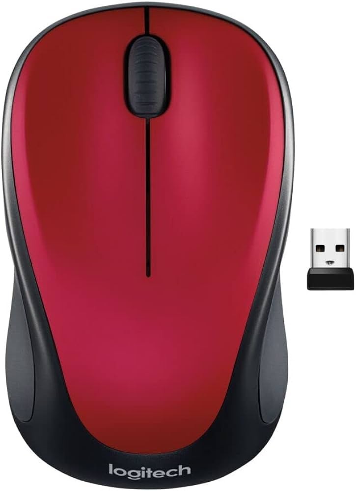 Logitech M317 Wireless Mouse 2.4GHz USB Receiver 1000 DPI Optical Tracking